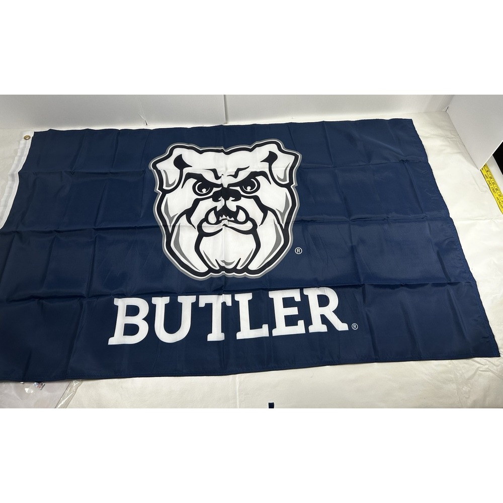 NIB Butler University 3' X 5' Heavy Duty Indoor/Outdoor Flag Bulldogs